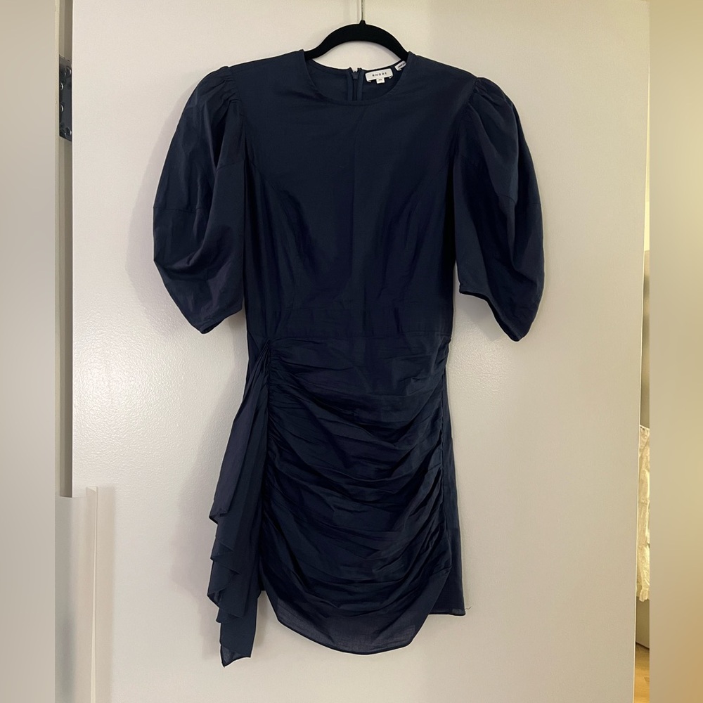 Rhode Navy Pia Dress